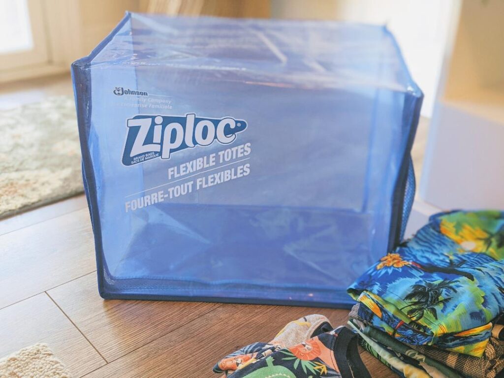 Packing for the Family with Ziploc bags