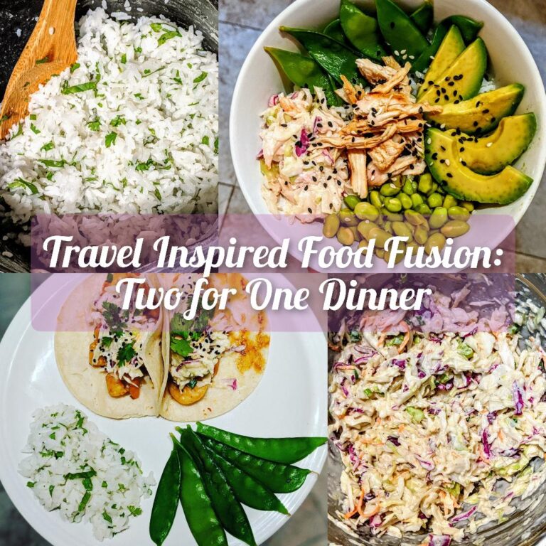 Travel Inspired Meals Part One