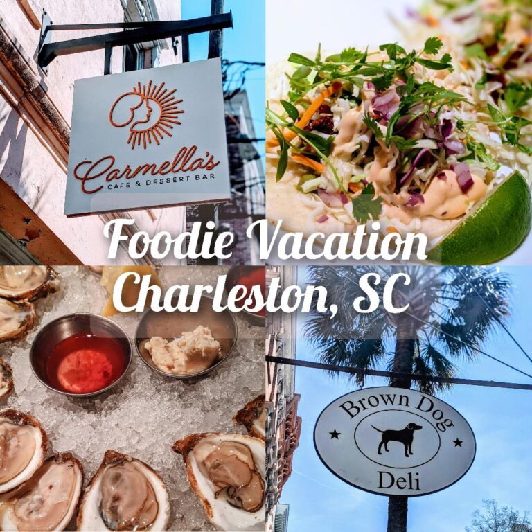 Foodie Vacation in Charleston Carey M