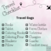 Basic Travel Checklist & Easy Travel Tips | Carey M